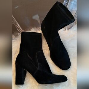 Lord & Taylor Velvet Boots